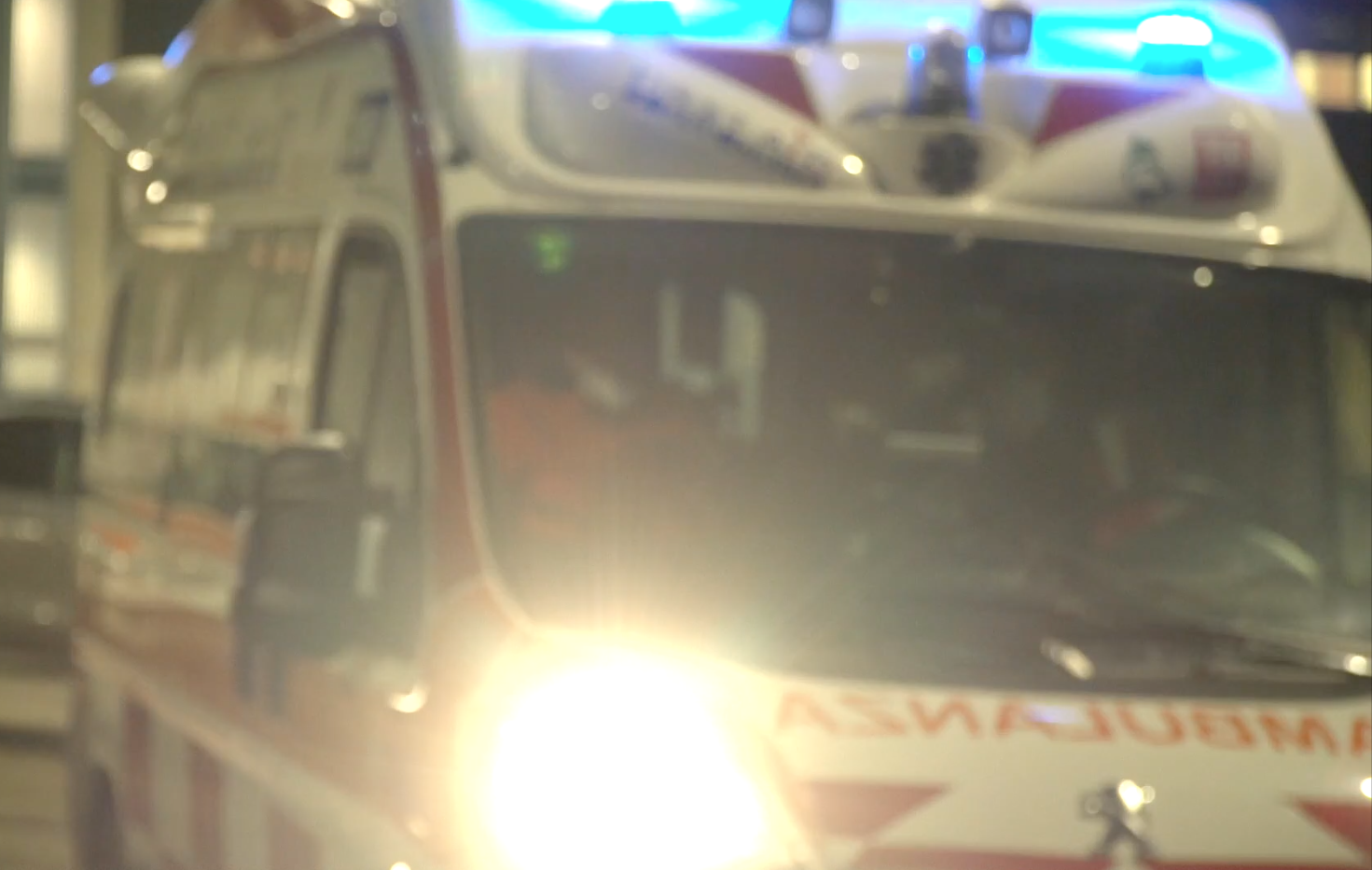 Ambulanza di notte