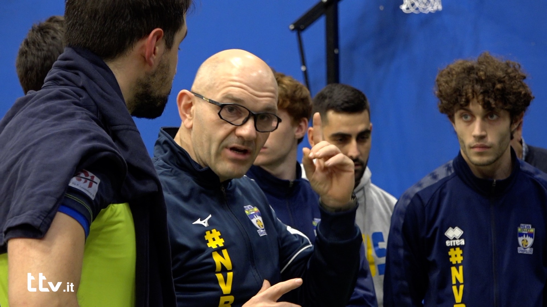 Il tecnico della New Volley Borgo Sansepolcro Federico Rossi