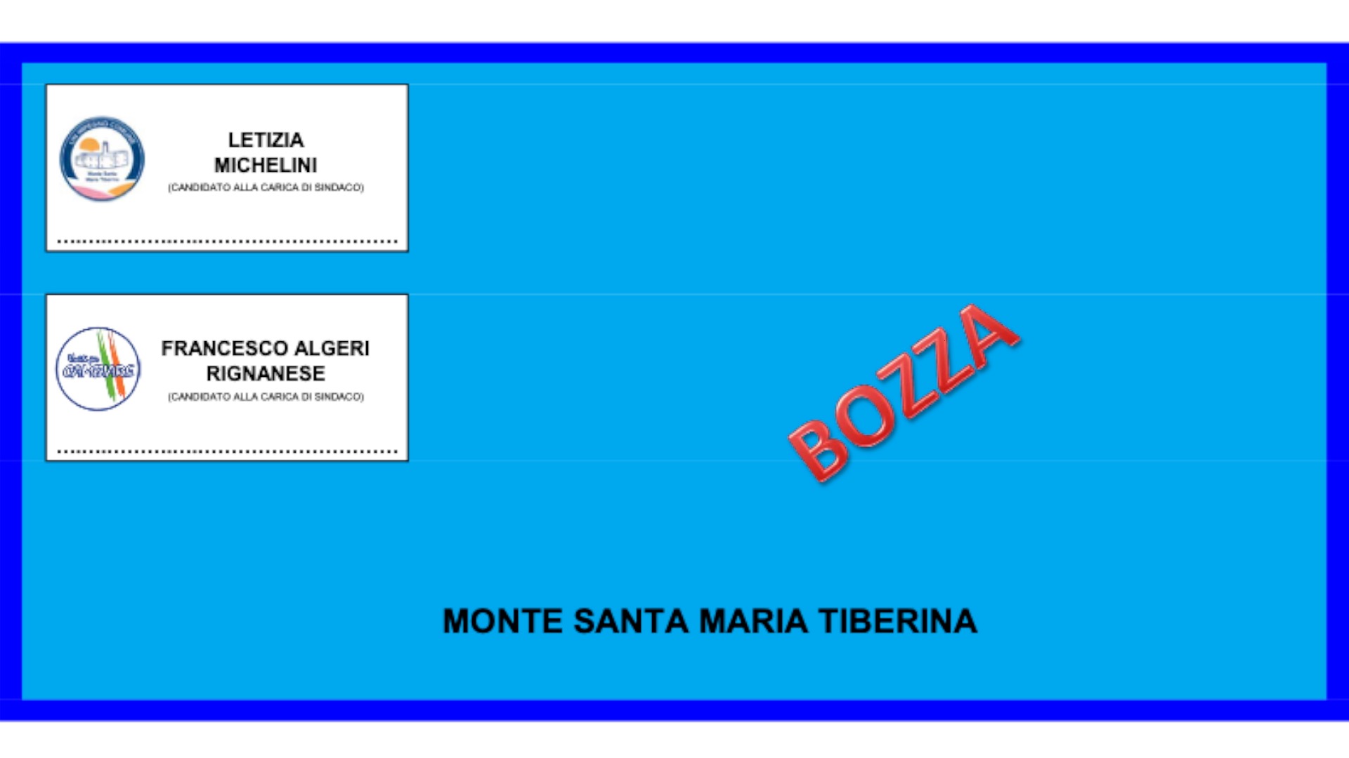 Bozza scheda Monte Santa Maria Tiberina