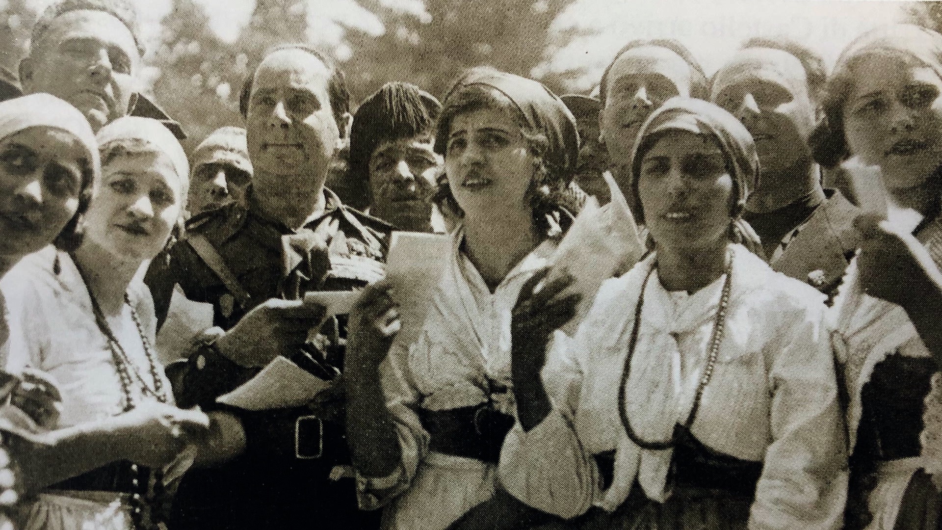 Starace alla Montesca nel 1933 (A. Tacchini, “Il fascismo a Città di Castello”)