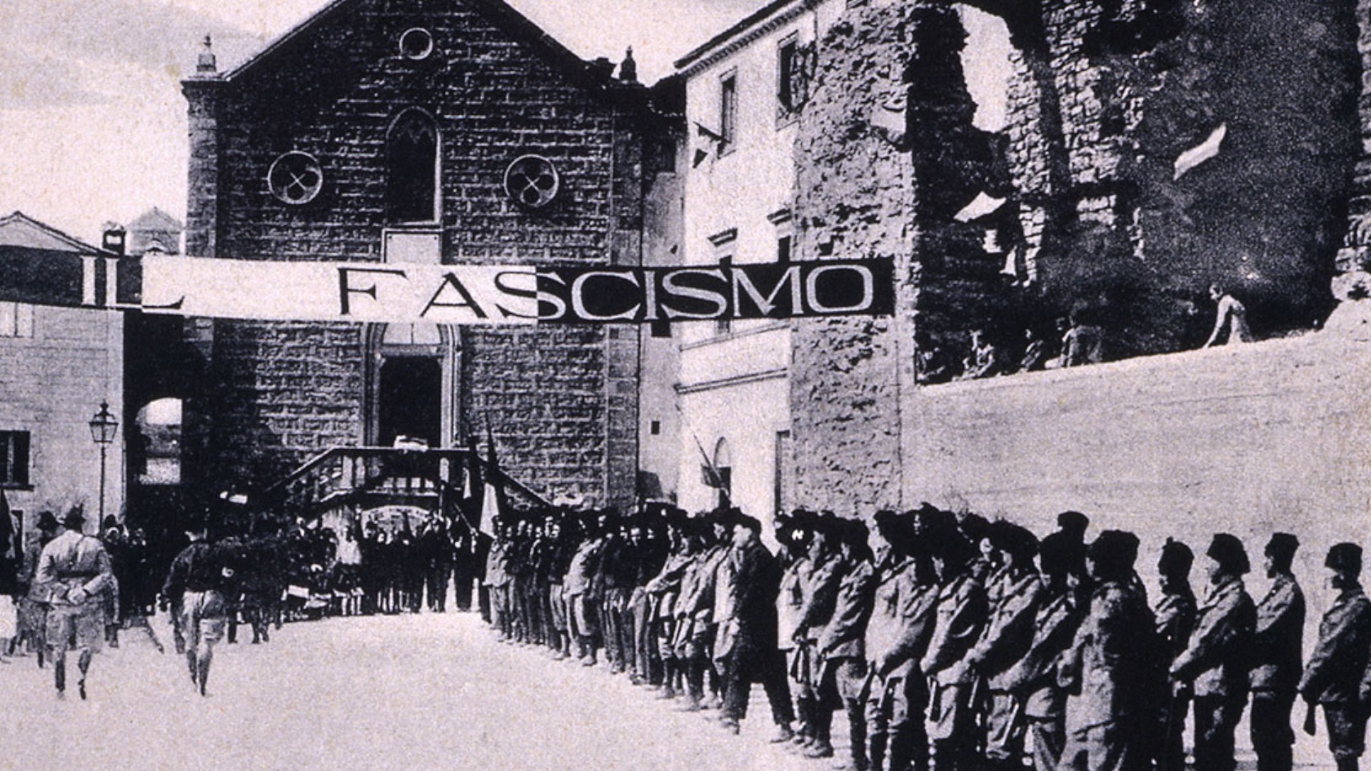 Pietralunga in epoca fascista