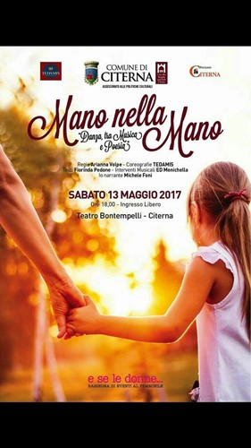 AL TEATRO BONTEMPELLI “MANO NELLA MANO, DANZA TRA MUSICA E POESIA” - Cultura | TTV.it