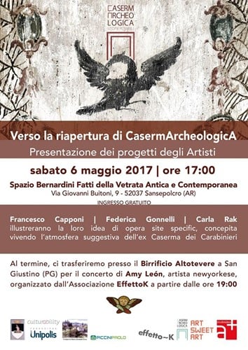 Casermarcheologica guarda al futuro: gli artisti presentano i propri progetti per la prossima mostra di luglio - Cultura | TTV.it