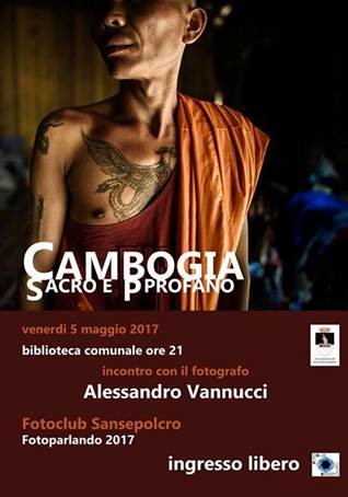 La biblioteca comunale di Sansepolcro ospita venersì sera l'incontro con il fotografo Alessandro Vannucci "Cambogia, Sacro e Profano" - Cultura | TTV.it