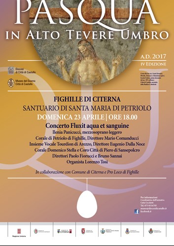 "FLUXIT AQUA ET SANGUINE" è il titolo dell'ultimo appuntamento di Pasqua In Altotevere Umbro che si terrà a Citerna domenica prossima - Cultura | TTV.it