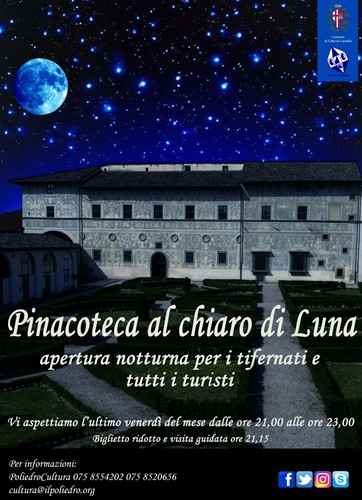 Pinacoteca al chiaro di luna, per trascorrere un venerdì sera nel segno dell'arte e la cultura tifernate! - Cultura | TTV.it