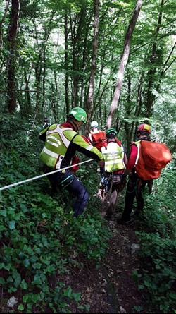 Fine settimana intenso per il soccorso alpino speleologico Umbria - Attualità | TTV.it