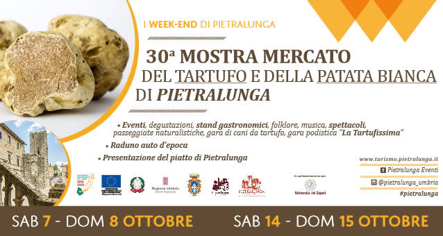 Mostra mercato del tartufo e della patata bianca di Pietralunga. Due fine settimana all'insegna del gusto - Cultura | TTV.it