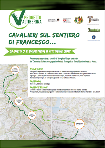 Con Progetto Valtiberina sulle orme di Francesco. A cavallo da Sansepolcro al santuario de La Verna 1 Con Progetto Valtiberina sulle orme di Francesco. A cavallo da Sansepolcro al santuario de La Verna - Ambiente | TTV.it