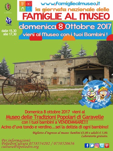 Tre eventi per le famiglie nella giornata F@MU organizzate da PoliedroCultura - Cultura | TTV.it