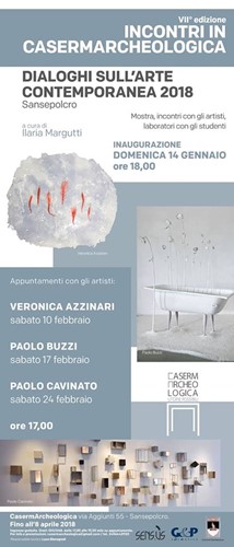 Dal 14 gennaio a Sansepolcro Mostra e incontri con gli artisti negli spazi di CasermArcheologica 1 Dal 14 gennaio a Sansepolcro Mostra e incontri con gli artisti negli spazi di CasermArcheologica - Cultura | TTV.it