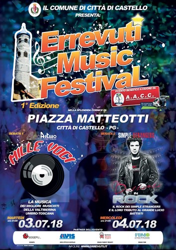 Due giorni di musica e divertimento a Città di Castello con RVT Music Festival 1 Due giorni di musica e divertimento a Città di Castello con RVT Music Festival - Attualità | TTV.it