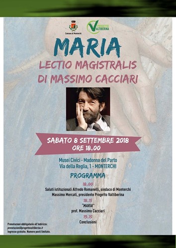 Il filosofo Massimo Cacciari torna in Valtiberina per un incontro al Museo della Madonna del Parto 1 Il filosofo Massimo Cacciari torna in Valtiberina per un incontro al Museo della Madonna del Parto - Cultura | TTV.it