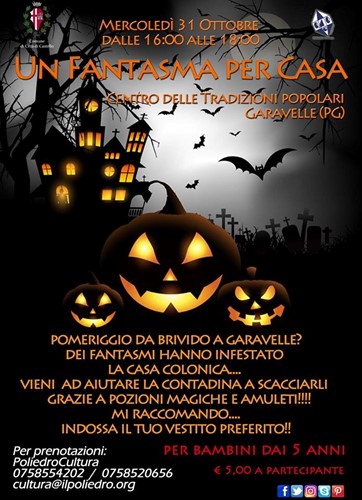 Un pomeriggio di paura.... e di scoperata al centro delle tradizioni popolari di Garavelle. 1 Un pomeriggio di paura.... e di scoperata al centro delle tradizioni popolari di Garavelle. - Attualità | TTV.it