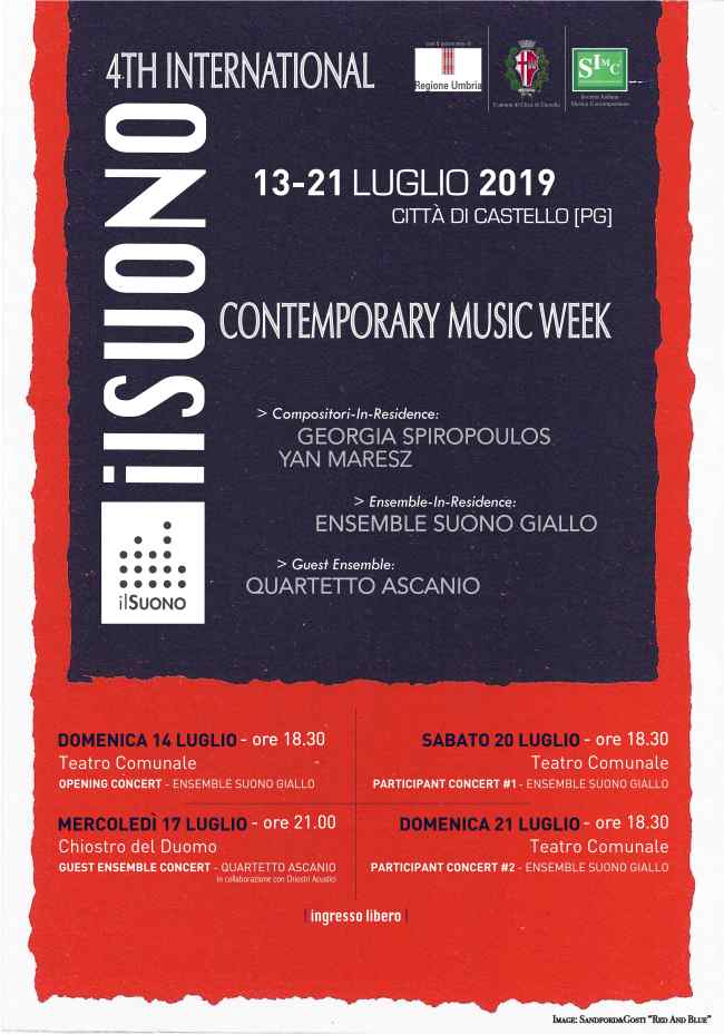 Domenica ultimo appuntamento con il Suono Contemporary Music Week 1 Domenica ultimo appuntamento con il Suono Contemporary Music Week - Cultura | TTV.it