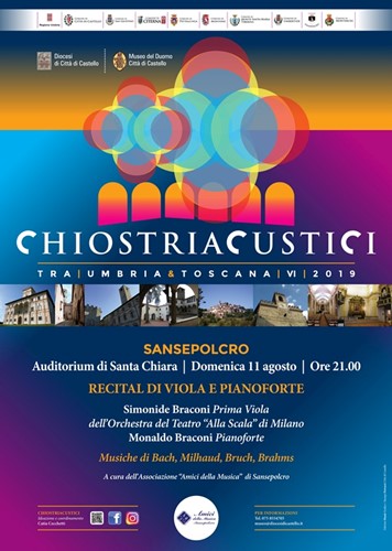 Chiostri acustici, l'appuntamento toscano sarà domenica 11 agosto. Stasera a Pietralunga. 1 Chiostri acustici, l'appuntamento toscano sarà domenica 11 agosto. Stasera a Pietralunga. - Cultura | TTV.it