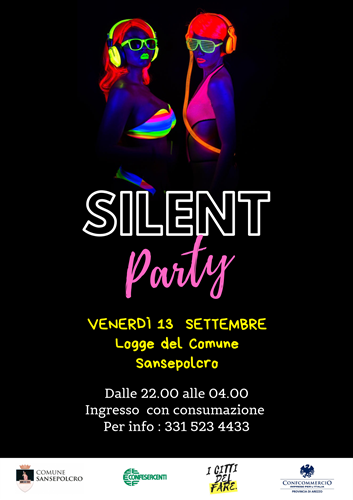 La moda dell'estate sbarca a Sansepolcro. Venerdì 13 settembre grandi e piccini al "Silent Party" sotto le Logge. 2 La moda dell'estate sbarca a Sansepolcro. Venerdì 13 settembre grandi e piccini al "Silent Party" sotto le Logge. - Attualità | TTV.it