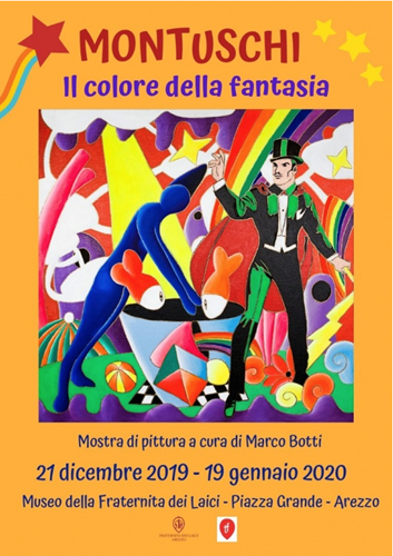 “Il colore della fantasia” di Giancarlo Montuschi al Museo Fraternita dei Laici di Arezzo - Attualità | TTV.it