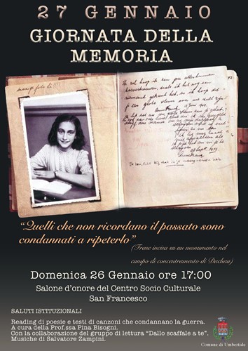 Giornata della Memoria, il 27 gennaio consegna della Medaglia d'Onore conferita dal Presidente della Repubblica all'umbertidese Amedeo Faloci 1 Giornata della Memoria, il 27 gennaio consegna della Medaglia d'Onore conferita dal Presidente della Repubblica all'umbertidese Amedeo Faloci - Attualità | TTV.it