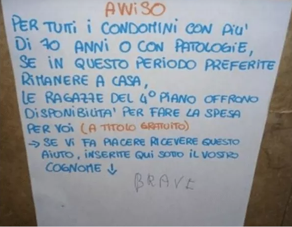 Giovani volenterose si mettono a disposizione per fare la spesa alle persone anziane - Attualità | TTV.it