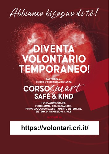 Covid-19: la Croce Rossa di Sansepolcro aderisce all'iniziativa nazionale "Diventa Volontario Temporaneo", tutti possono fare la differenza - Attualità | TTV.it