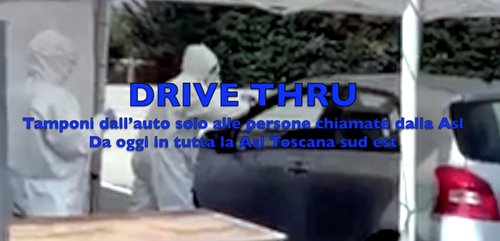 Coronavirus: Tamponi "drive thru" al Foro Boario di Sansepolcro - Attualità | TTV.it