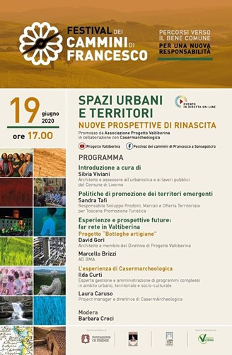 "Spazi urbani e territori, nuove prospettive di rinascita", oggi il terzo appuntamento del Festival dei cammini di Francesco 1 "Spazi urbani e territori, nuove prospettive di rinascita", oggi il terzo appuntamento del Festival dei cammini di Francesco - Cultura | TTV.it