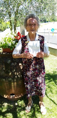Il Presidente della Repubblica scrive una lettera a nonna Luisa Zappitelli in segno di riconoscenza 2 Il Presidente della Repubblica scrive una lettera a nonna Luisa Zappitelli in segno di riconoscenza - Attualità | TTV.it