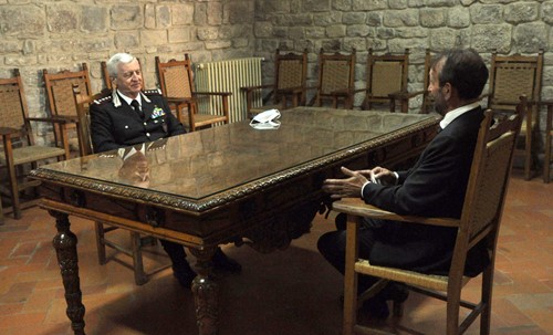 Il Generale di Corpo d'Armata dei Carabinieri, Ilio Ciceri, alla guida del Comando interregionale "Podgora", in visita ieri nel parco nazionale delle Foreste casentinesi - Attualità | TTV.it