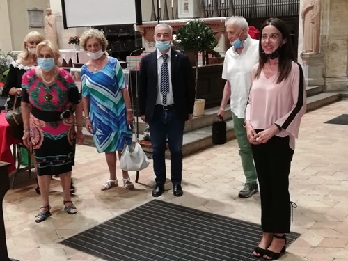 Restaurato l'affresco di Giovanni Muzi, ieri cerimonia di riconsegna 1 Restaurato l'affresco di Giovanni Muzi, ieri cerimonia di riconsegna - Cultura | TTV.it