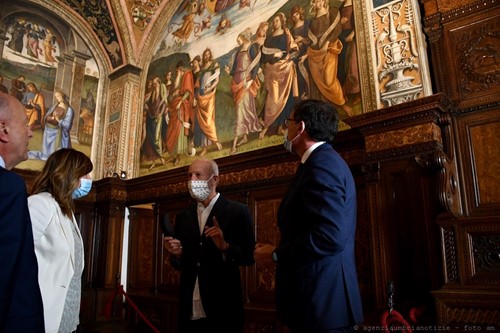 Il Ministro Boccia in visita ufficiale in Umbria. Molti i temi trattati con la presidente Tesei - Attualità | TTV.it