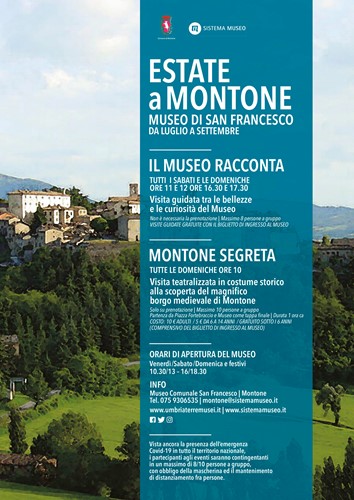 “Estate a Montone”, una serie di eventi dedicati all'arte e la cultura del borgo tiberino 1 “Estate a Montone”, una serie di eventi dedicati all'arte e la cultura del borgo tiberino - Cultura | TTV.it