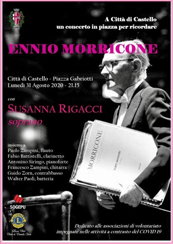 LE MUSICHE DI MORRICONE PER DIRE GRAZIE ALLE ASSOCIAZIONI DI VOLONTARIATO IMPEGNATE CONTRO IL COVID 1 LE MUSICHE DI MORRICONE PER DIRE GRAZIE ALLE ASSOCIAZIONI DI VOLONTARIATO IMPEGNATE CONTRO IL COVID - Cultura | TTV.it