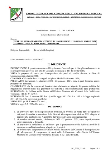 Fiere di Mezzaquaresima: al via il bando 2 Fiere di Mezzaquaresima: al via il bando - Attualità | TTV.it