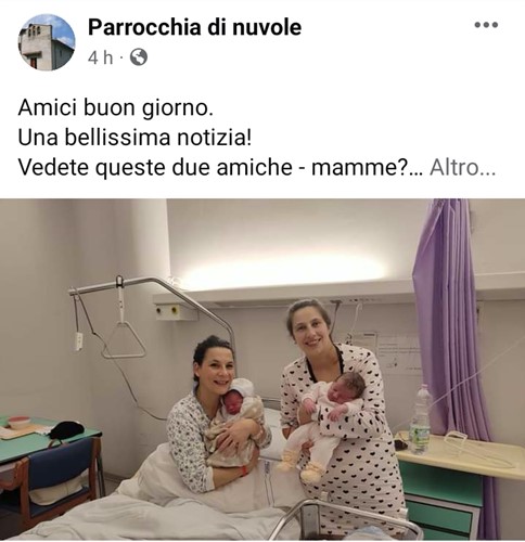 Mamme e amiche da sempre partoriscono il quinto figlio nello stesso giorno 2 Mamme e amiche da sempre partoriscono il quinto figlio nello stesso giorno - Attualità | TTV.it