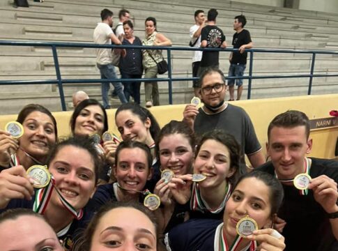 Volley Trestina 1996 I festeggiamenti del Volley Trestina 1996
