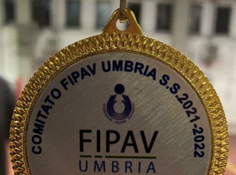 volley trestina fipav medaglia trestina