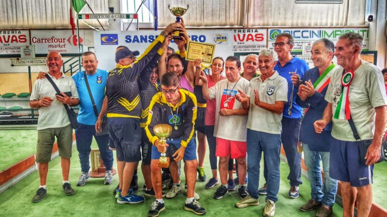 Bocce paralimpiche a Sansepolcro