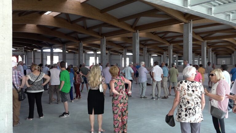 Visita ai cantieri a Gricignano