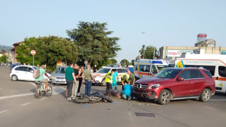 Incidente viale Osimo