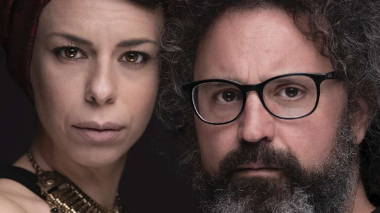Amara e Simone Cristicchi