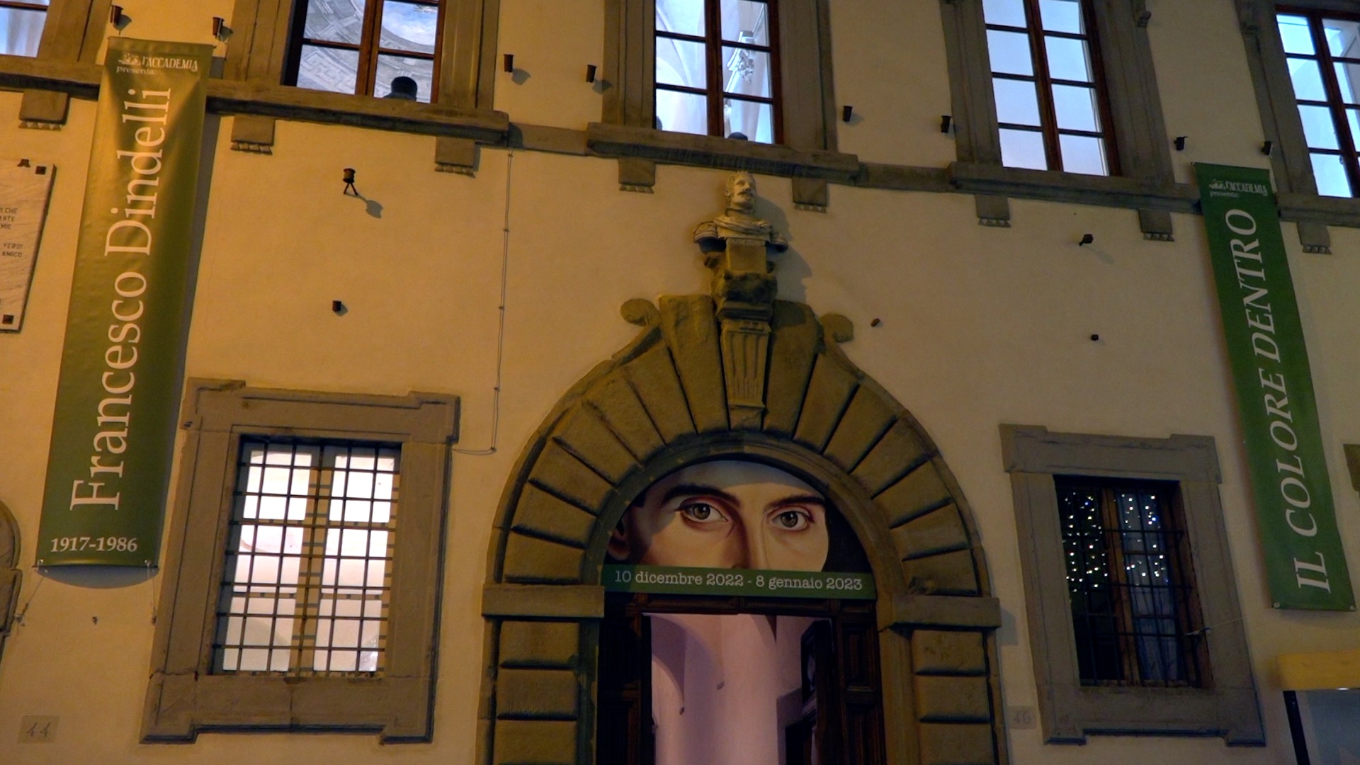 Palazzo Alberti in occasione della mostra “Il colore dentro”