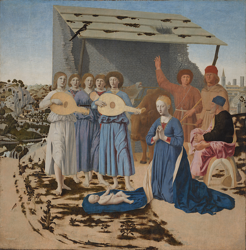 La Natività dopo il restauro. National Gallery (CC BY-NC-ND 4.0) 