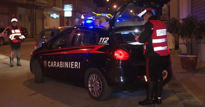 Controlli notturni dei Carabinieri