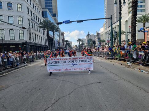CARNEVALE NO Sbandieratori di Sansepolcro a New Orleans