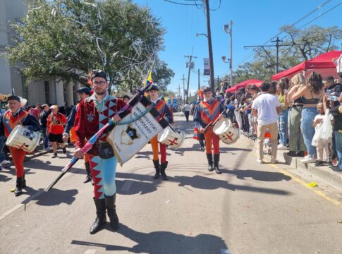 CARNEVALENO5 Sbandieratori di Sansepolcro a New Orleans