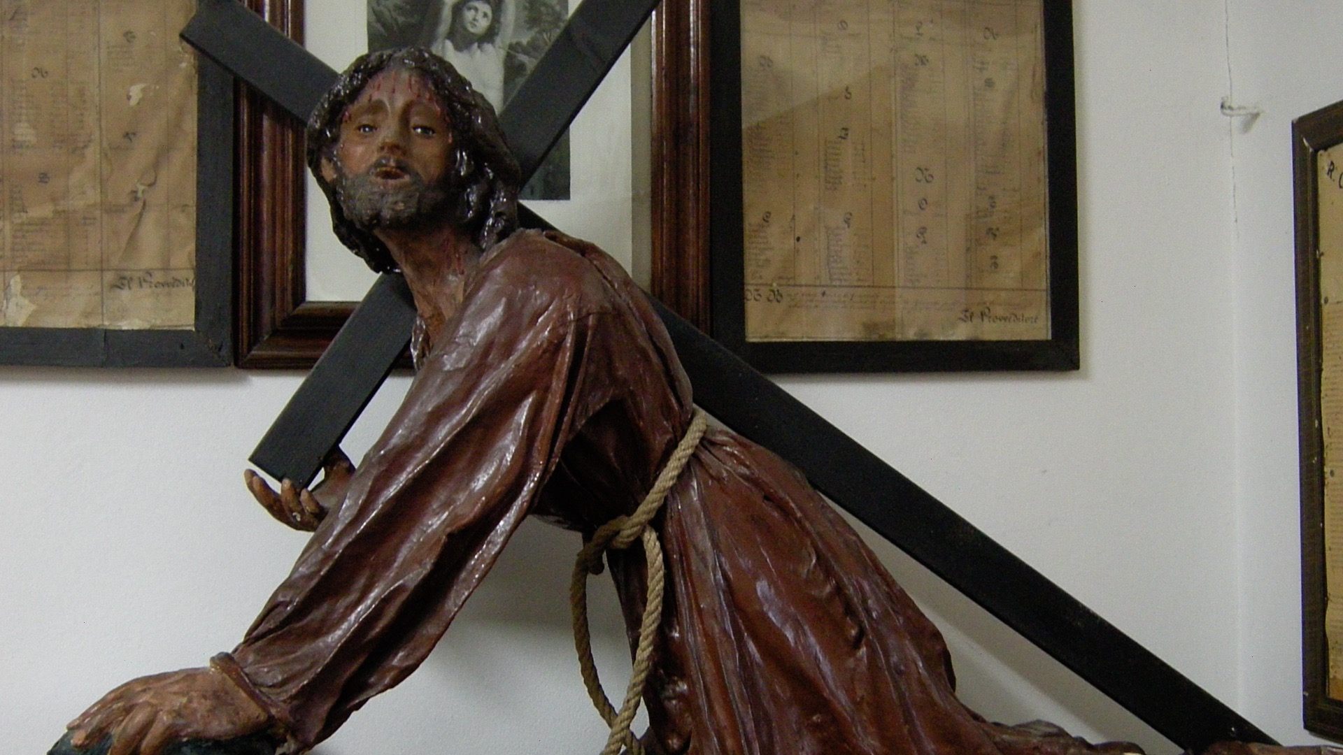 Sestino: la Pasqua, l’arte sacra, le tradizioni 1 “Cristo cade dalla Croce”