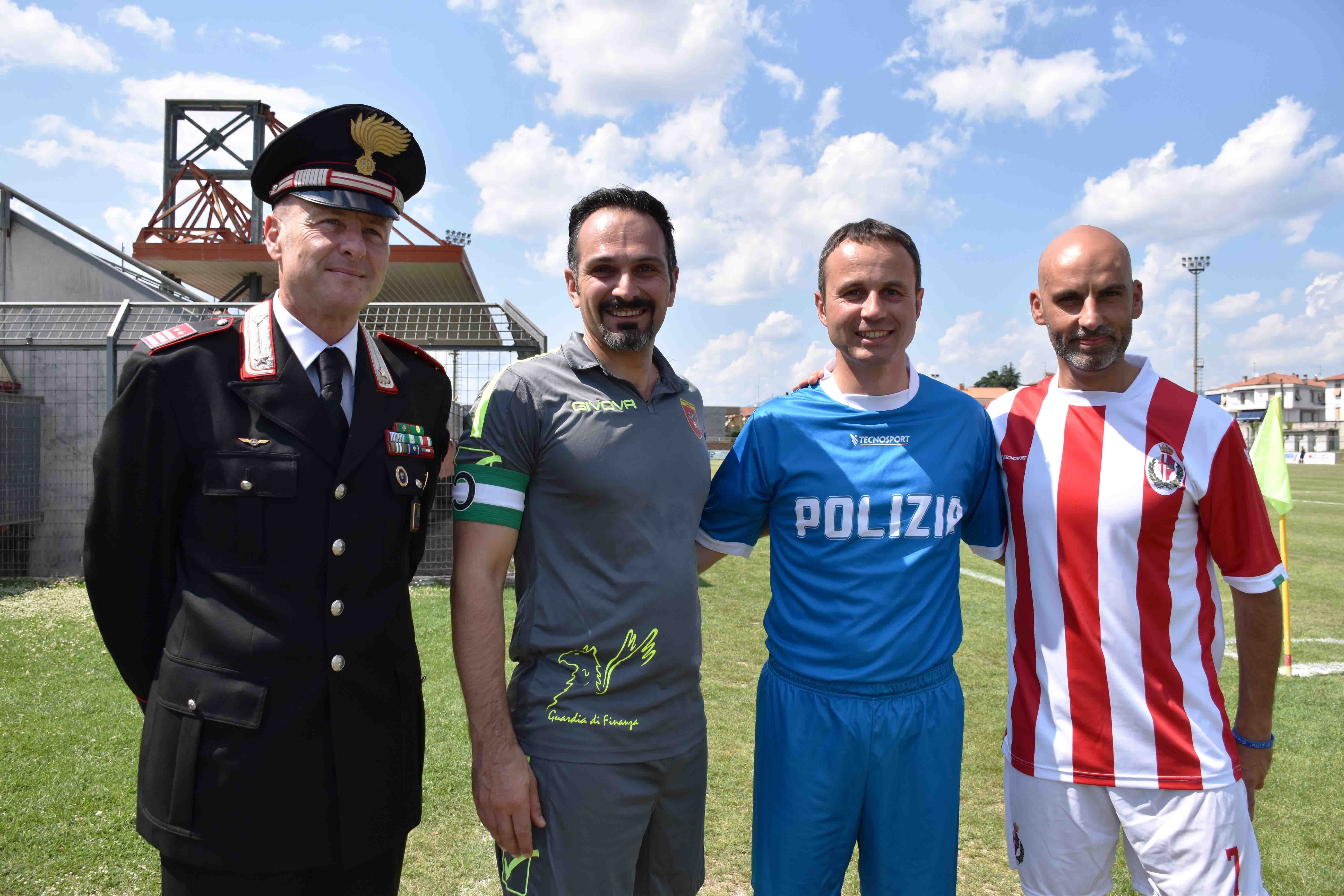 cdc torneo amicizia cc finanza polizia comune sindaco
