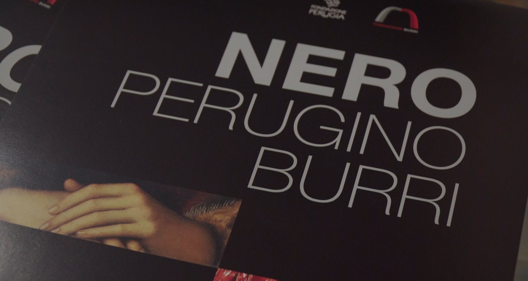 Da Perugino a Burri, una mostra sul “Nero” dei due artisti umbri 2 cdc burri perugino locandina