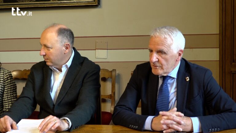 Mario Menichella (a destra) e Giampiero Luatti